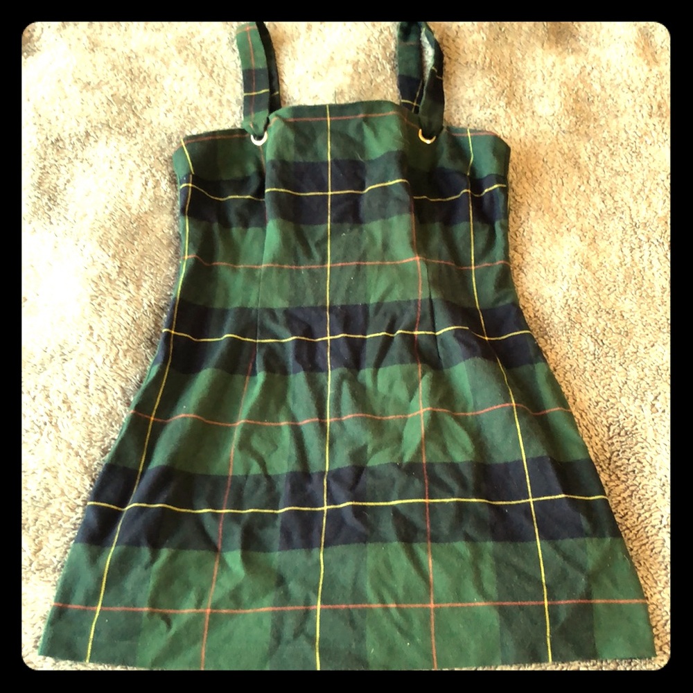 Skirt style overalls